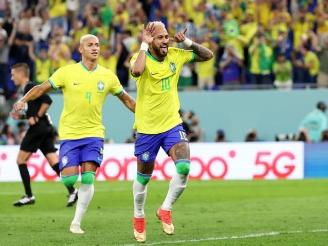 德甲直播-进最漂亮一球 追平贝利 内马尔世界杯六冠梦碎!